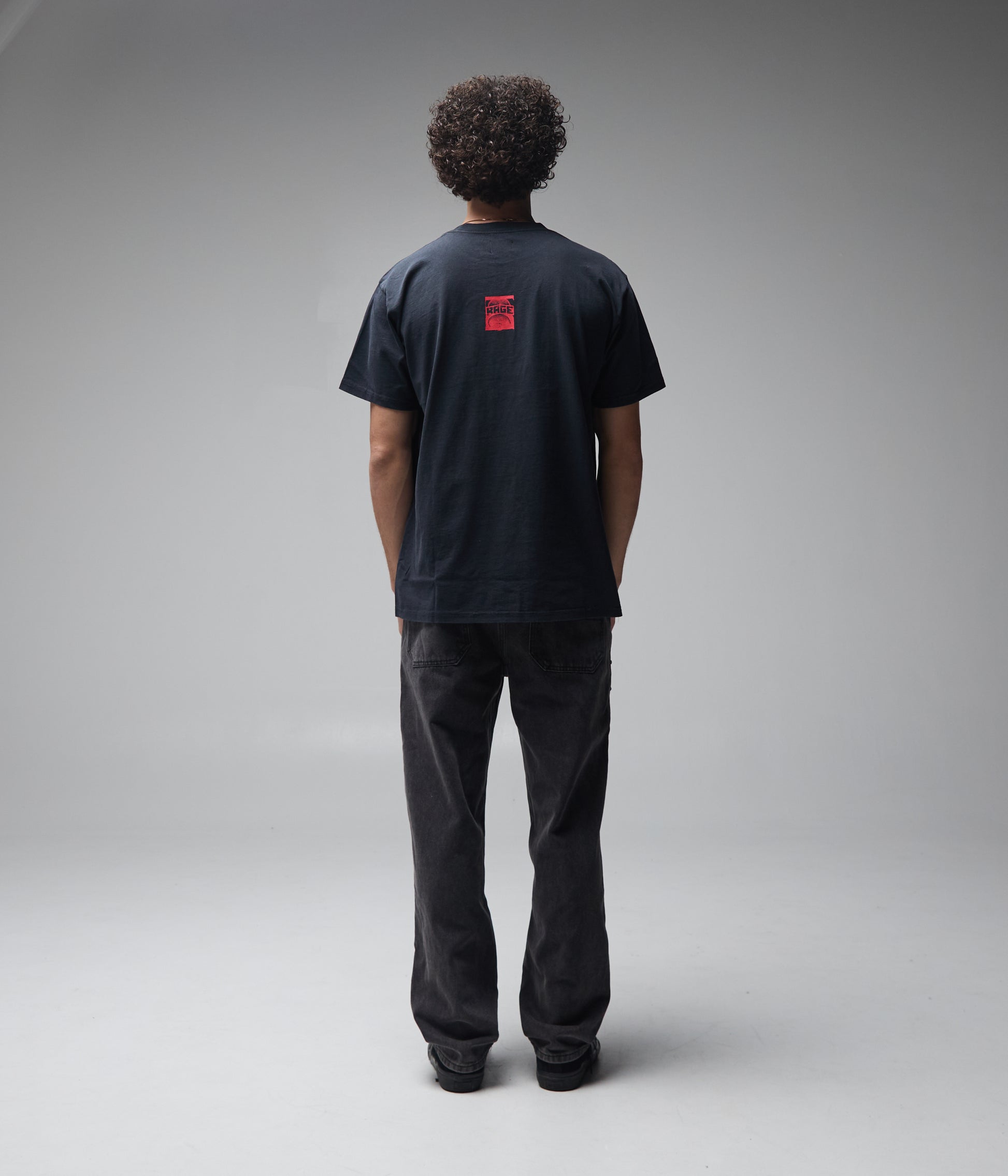 FORMER Colourless Clown T-shirt in Merch Black - FORMER x RAGE Collection