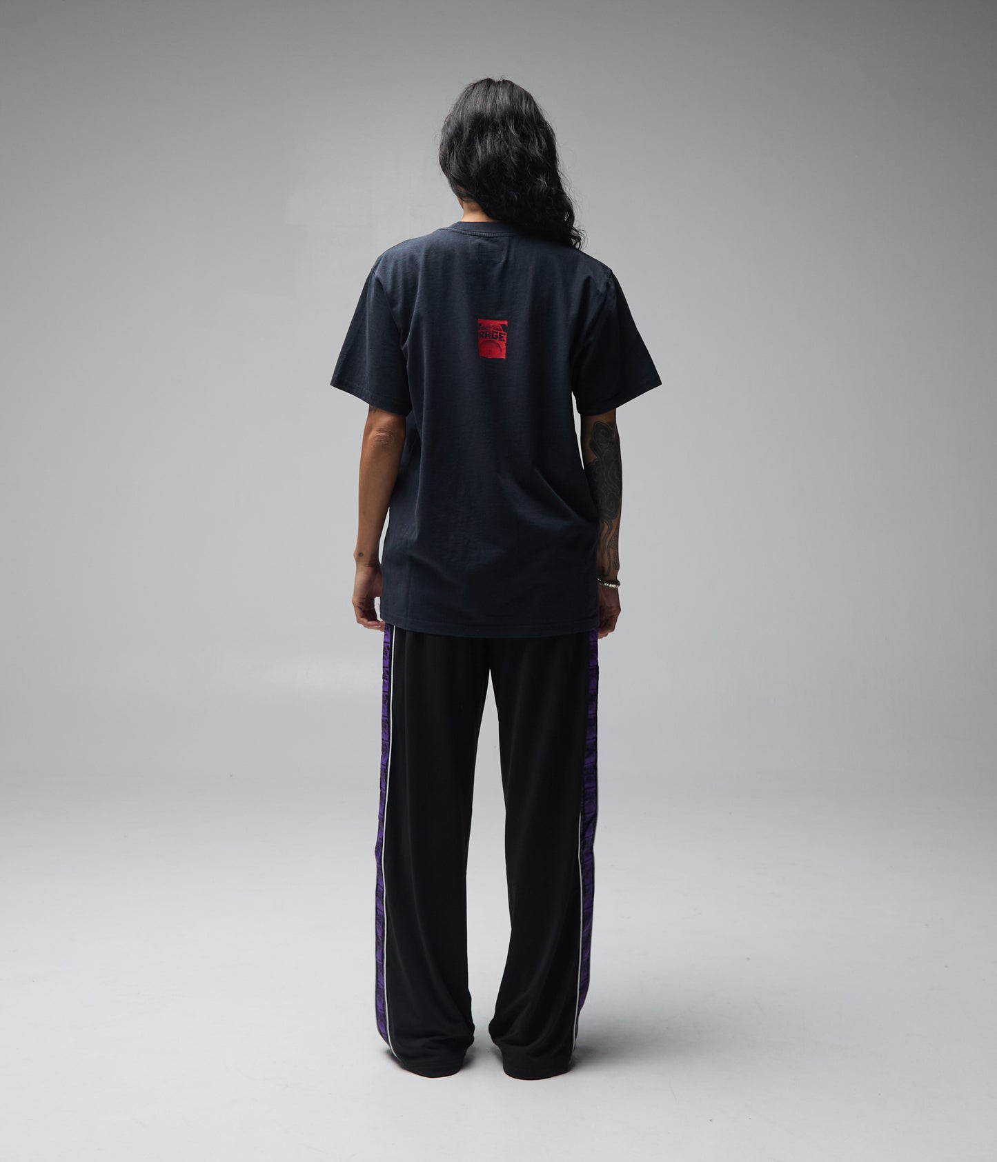 FORMER Colourless Clown T-shirt in Merch Black - FORMER x RAGE Collection