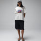 FORMER Rodeo Shrunken T-shirt in Bone - FORMER x RAGE Collection