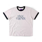 FORMER Tin Ringer Shrunken T-shirt in Bone - FORMER x RAGE Collection