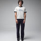 FORMER Tin Ringer Shrunken T-shirt in Bone - FORMER x RAGE Collection