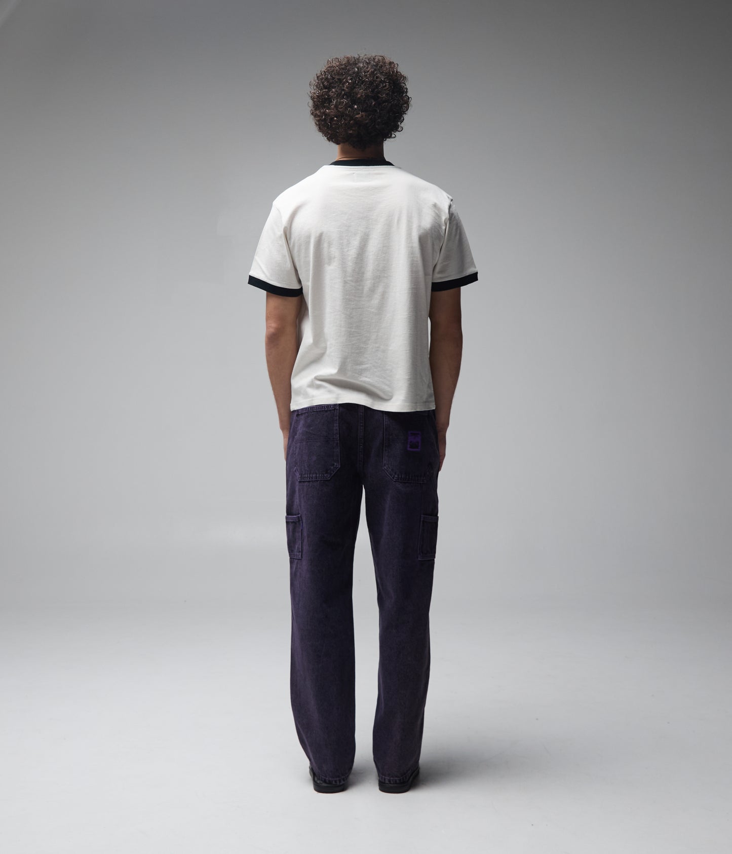 FORMER Tin Ringer Shrunken T-shirt in Bone - FORMER x RAGE Collection