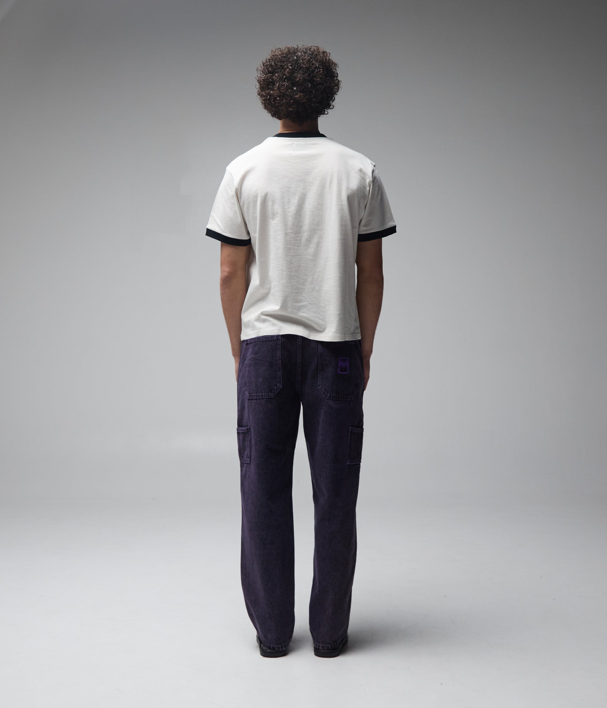 FORMER Tin Ringer Shrunken T-shirt in Bone - FORMER x RAGE Collection