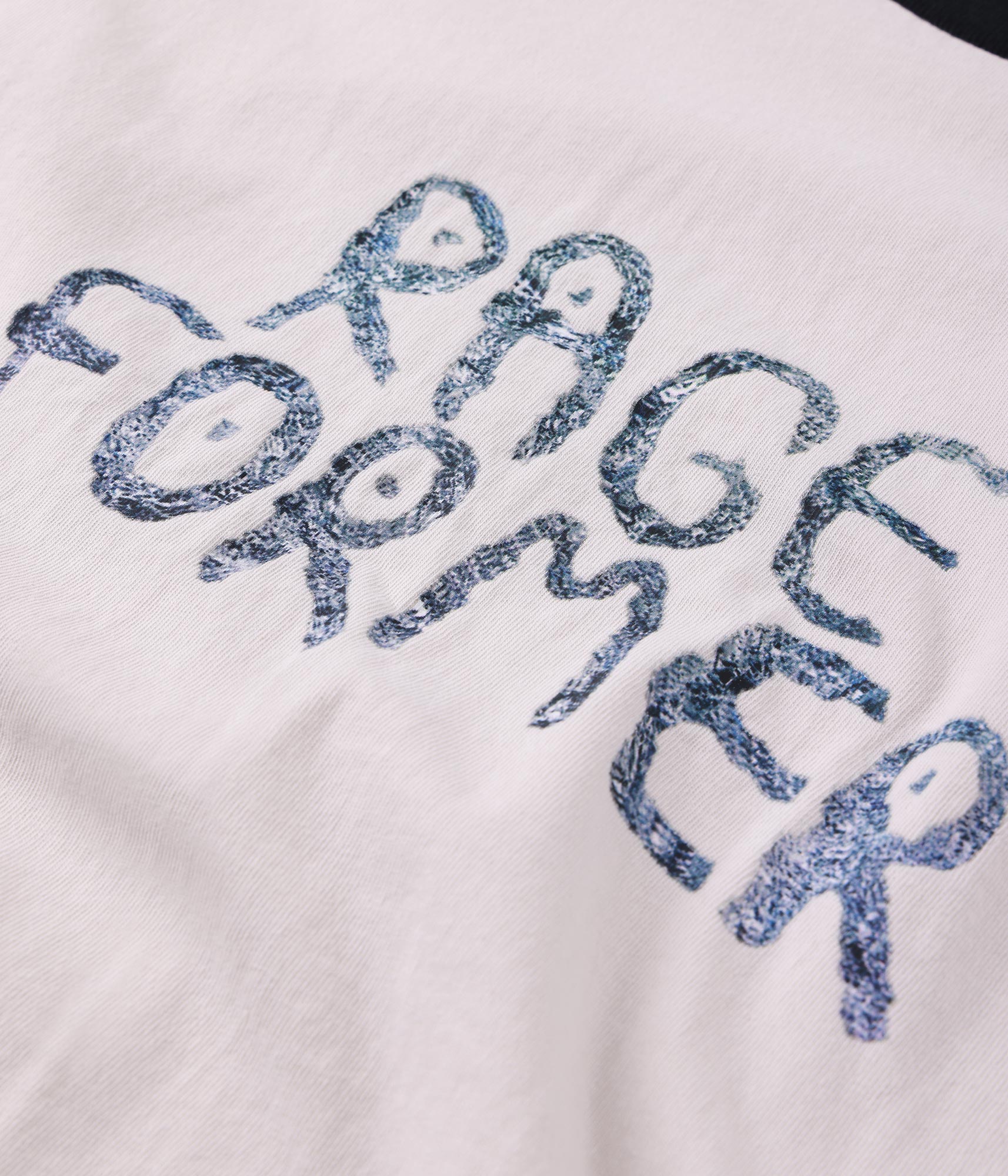FORMER Tin Ringer Shrunken T-shirt in Bone - FORMER x RAGE Collection