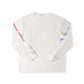 FORMER PV Long Sleeve T-shirt in BONE - Destroyed By Dane Collection
