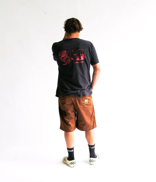 FORMER Kiddo T-shirt in MERCH BLACK - Destroyed By Dane Collection