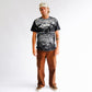 FORMER All Over Crux Scam T-shirt in MERCH BLACK - Destroyed By Dane Collection
