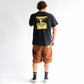 FORMER Slant F Crux T-shirt in BLACK - Destroyed By Dane Collection