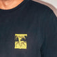 FORMER Slant F Crux T-shirt in BLACK - Destroyed By Dane Collection
