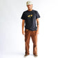 FORMER Flight T-shirt in MERCH BLACK - Destroyed By Dane Collection