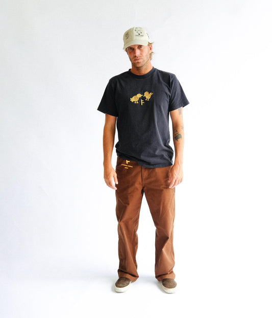 FORMER Flight T-shirt in MERCH BLACK - Destroyed By Dane Collection