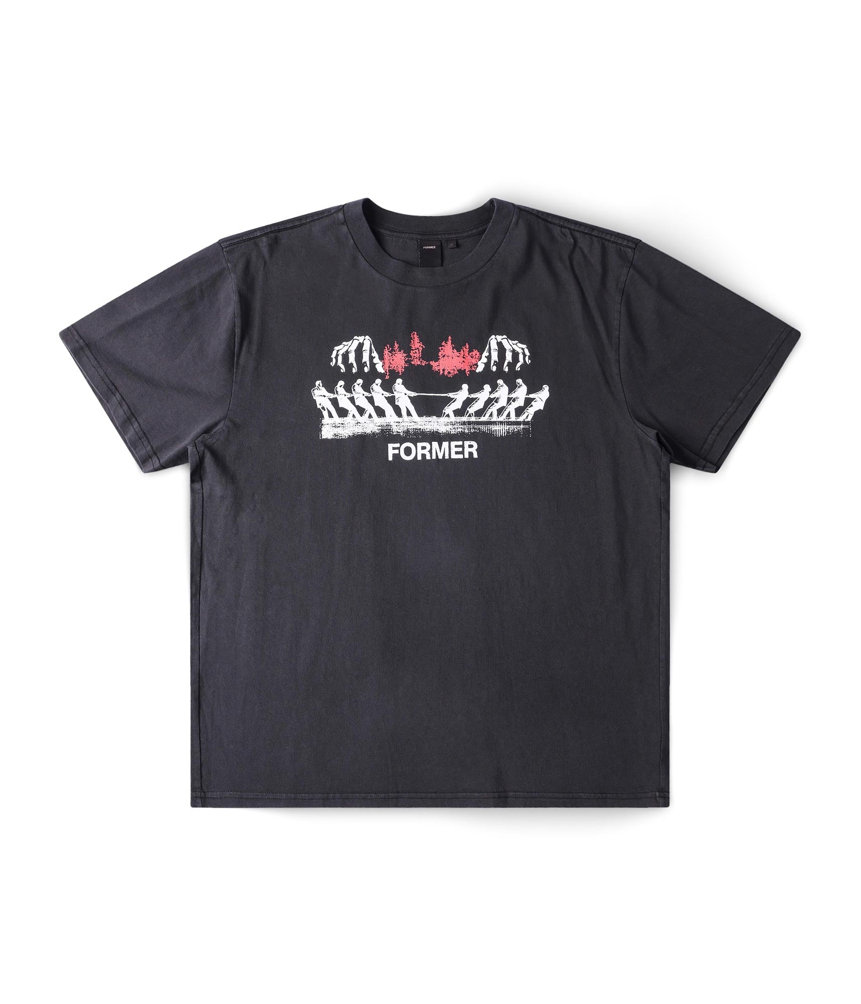FORMER Engineered T-Shirt in WASHED BLACK - Pending Approval Collection