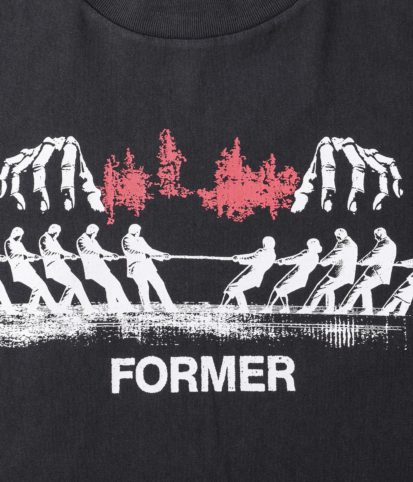 FORMER Engineered T-Shirt in WASHED BLACK - Pending Approval Collection