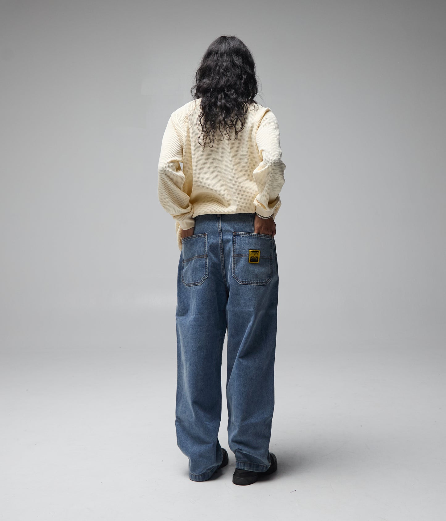 REYNOLDS DENIM PANT // MID BLUE