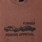 FORMER Fork in the Road T-Shirt in WASHED BARK - Pending Approval Collection