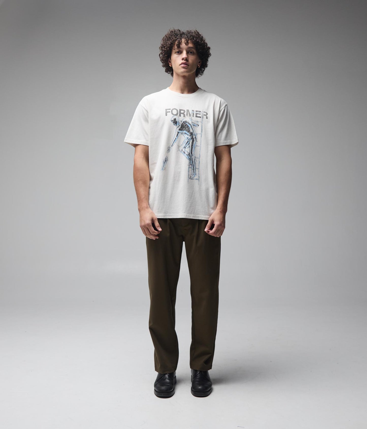 FORMER Grasp T-Shirt in BONE - Pending Approval Collection