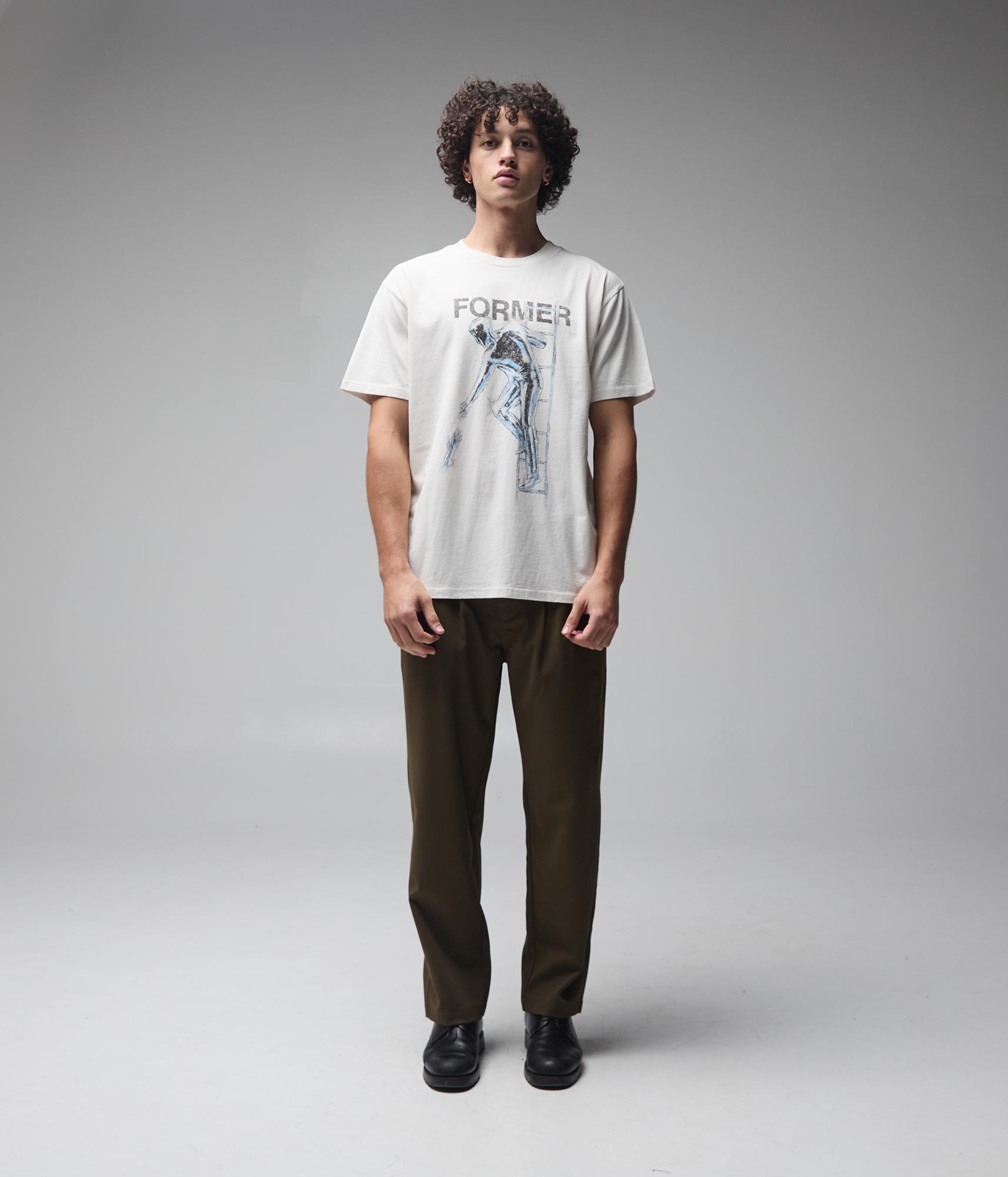 FORMER Grasp T-Shirt in BONE - Pending Approval Collection