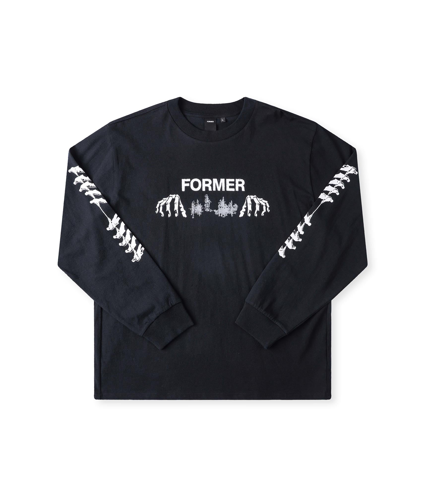FORMER Engineered LS T-Shirt in BLACK - Pending Approval Collection