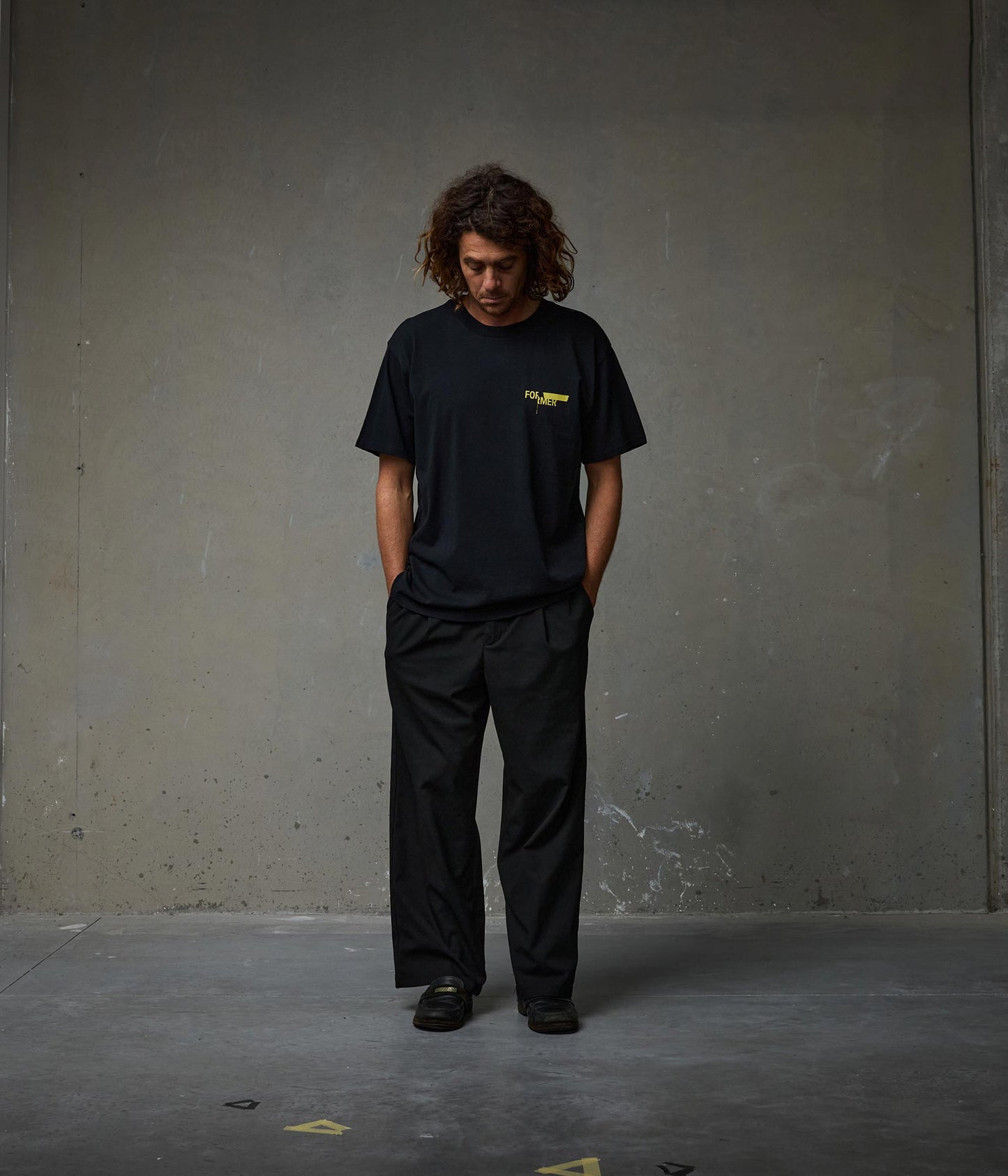 FORMER Elevate Crux T-Shirt in BLACK