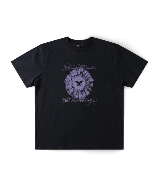 FORMER / FLUTTER T-SHIRT // BLACK