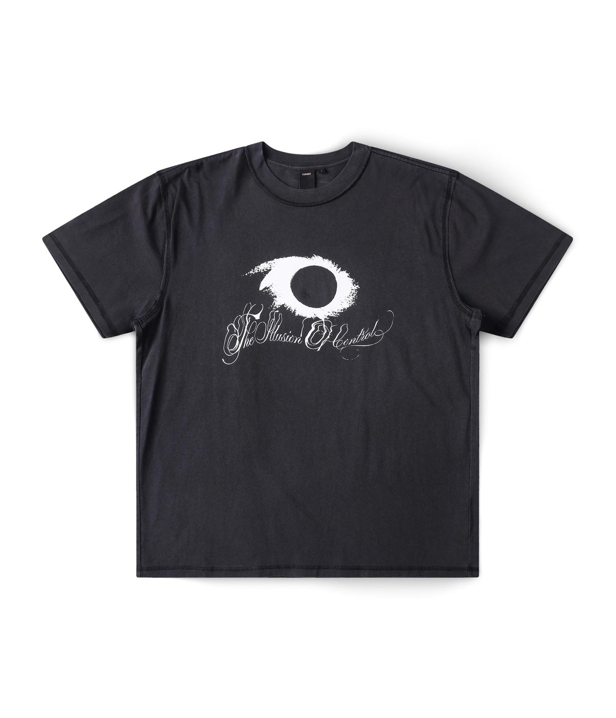 FORMER / ILLUSION T-SHIRT // WASHED BLACK
