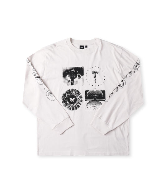 FORMER / ILLUSION LS T-SHIRT // BONE