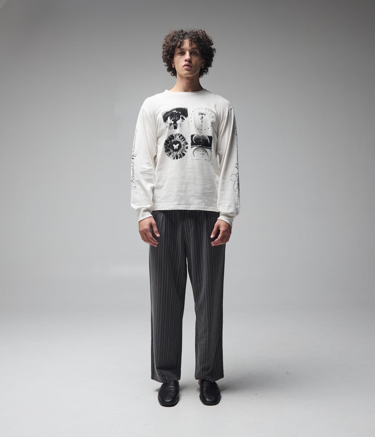FORMER / ILLUSION LS T-SHIRT // BONE