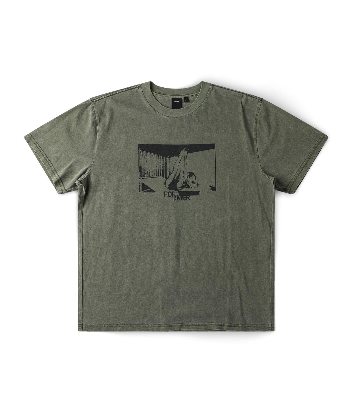 FORMER / ROOM T-SHIRT // WASHED SURPLUS