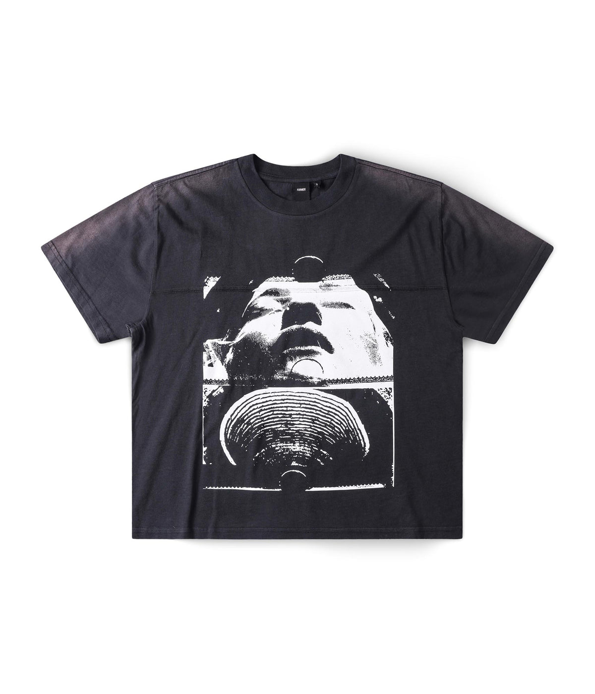 FORMER / LEVITATE BOXY T-SHIRT // FADED BLACK