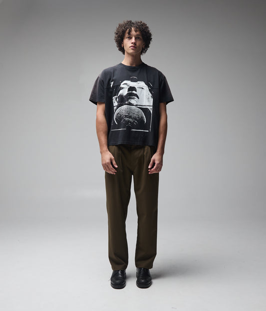 FORMER / LEVITATE BOXY T-SHIRT // FADED BLACK