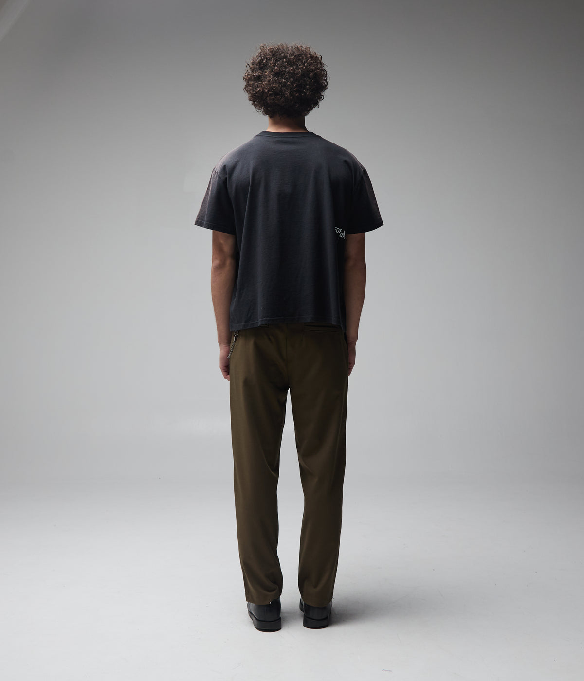 FORMER / LEVITATE BOXY T-SHIRT // FADED BLACK