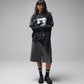 FORMER / LEVITATE BOXY T-SHIRT // FADED BLACK