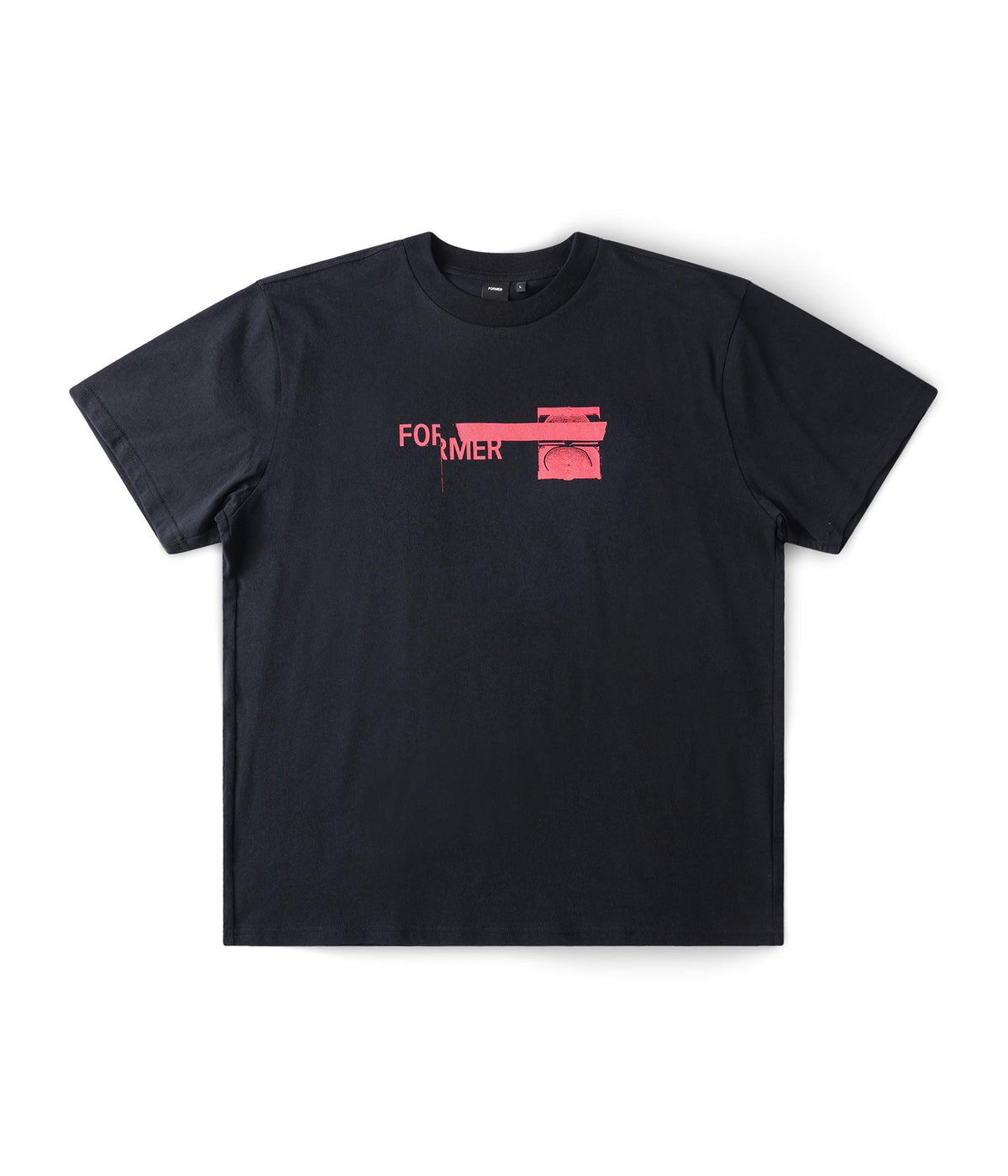 FORMER / TAPE CRUX T-SHIRT // BLACK