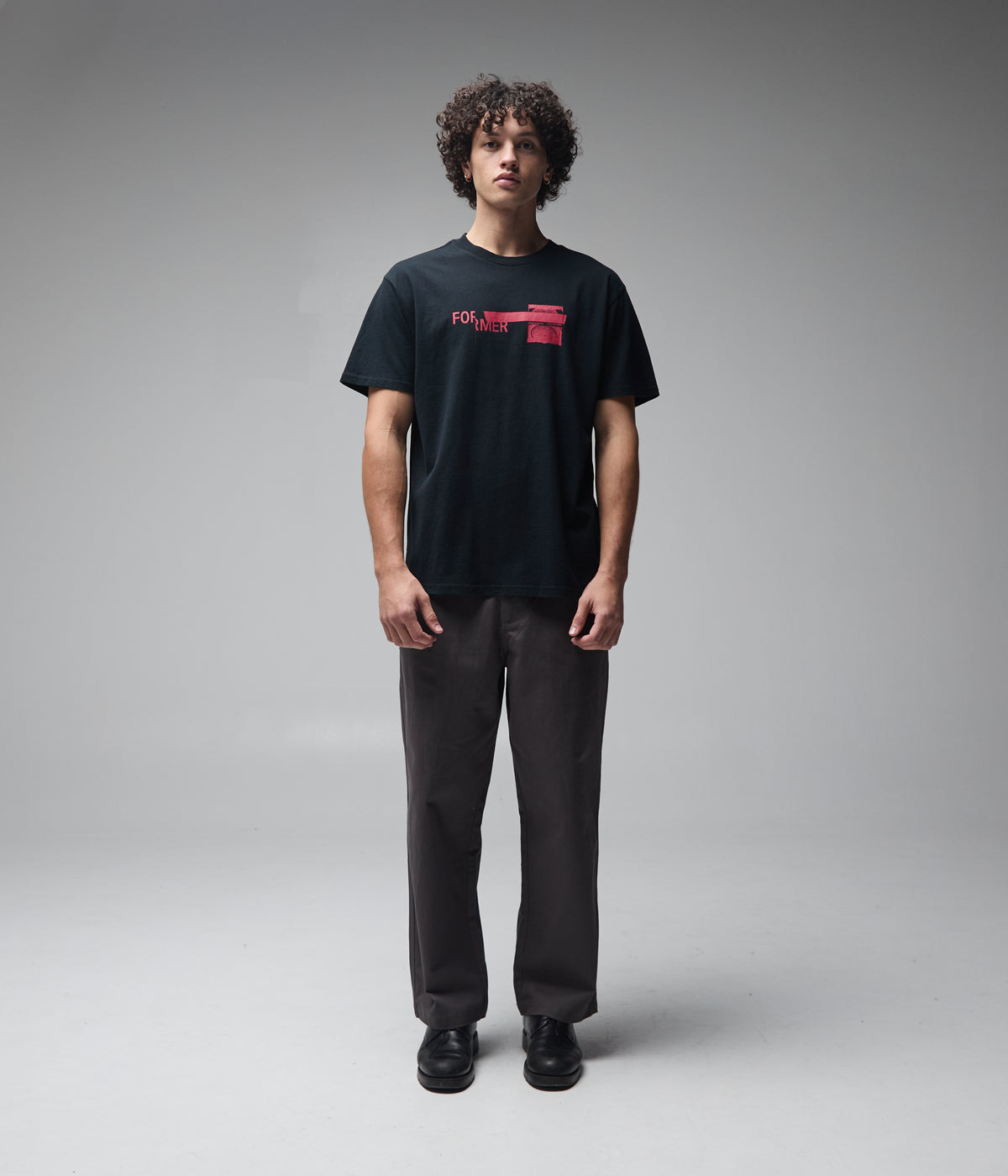 FORMER / TAPE CRUX T-SHIRT // BLACK