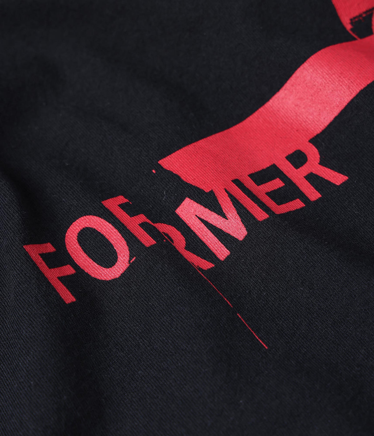 FORMER / TAPE CRUX T-SHIRT // BLACK