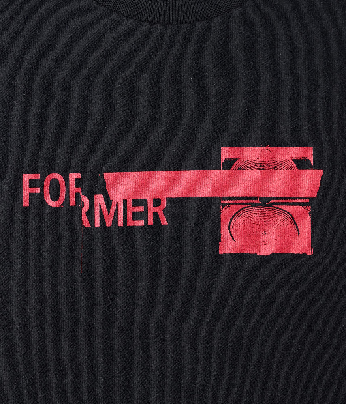 FORMER / TAPE CRUX T-SHIRT // BLACK
