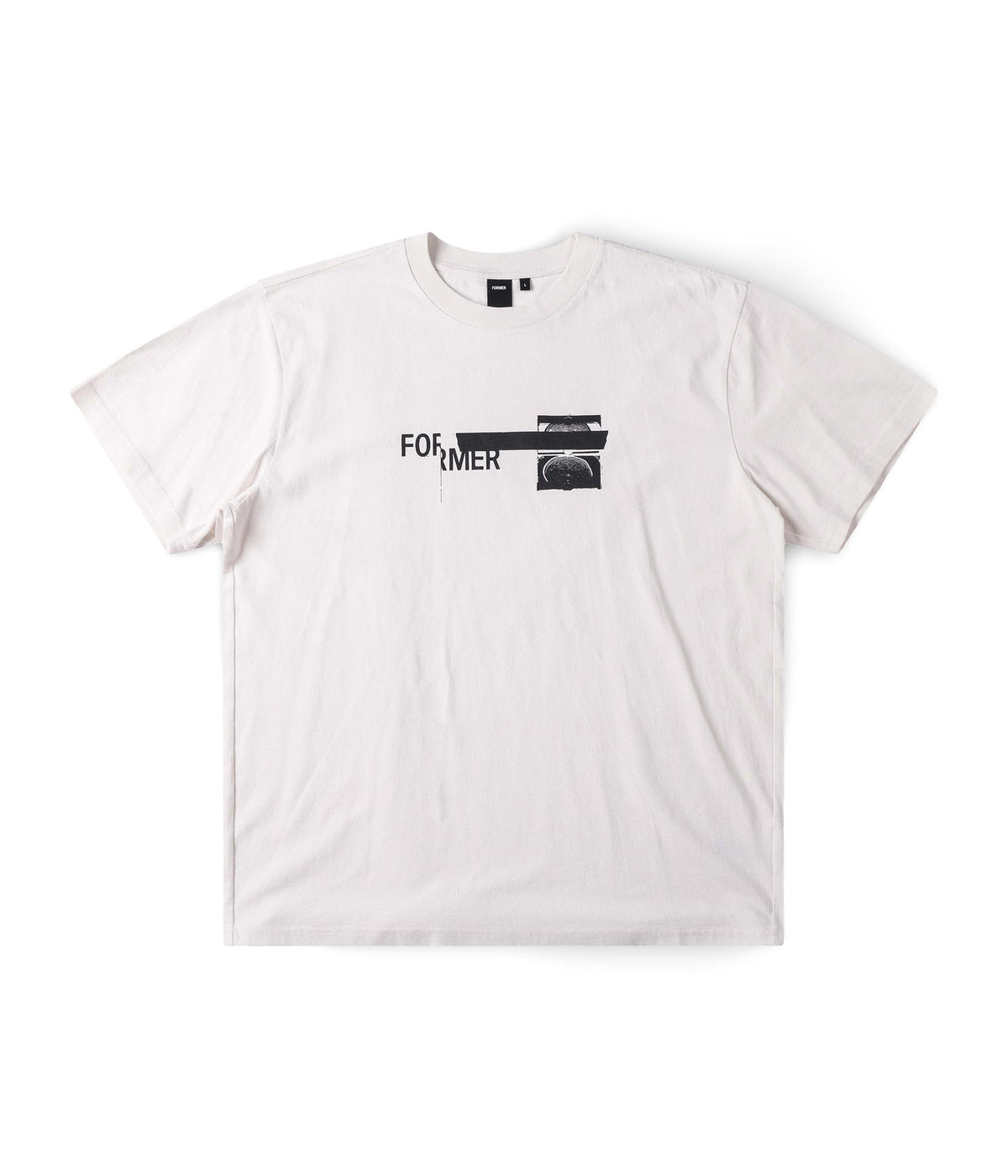 FORMER / TAPE CRUX T-SHIRT // BONE