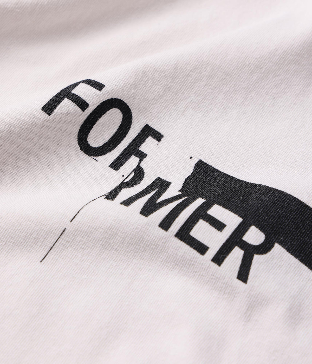 FORMER / TAPE CRUX T-SHIRT // BONE