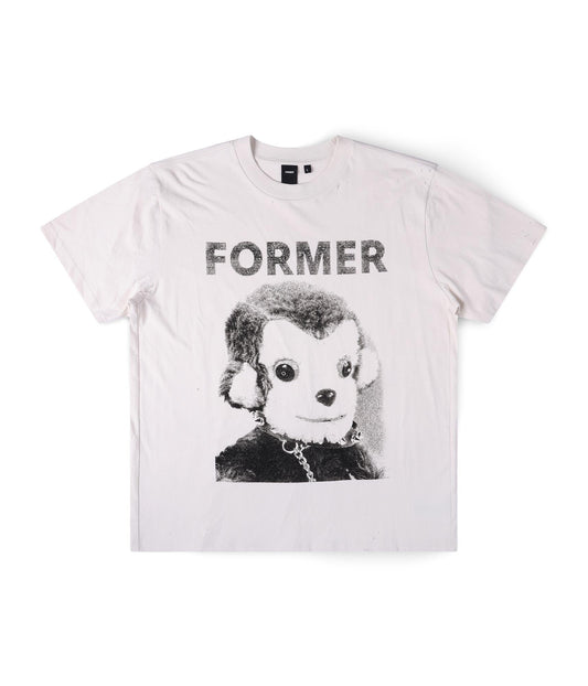 FORMER No Matter T-Shirt in Bone - The Shiny Bleeding Future Collection