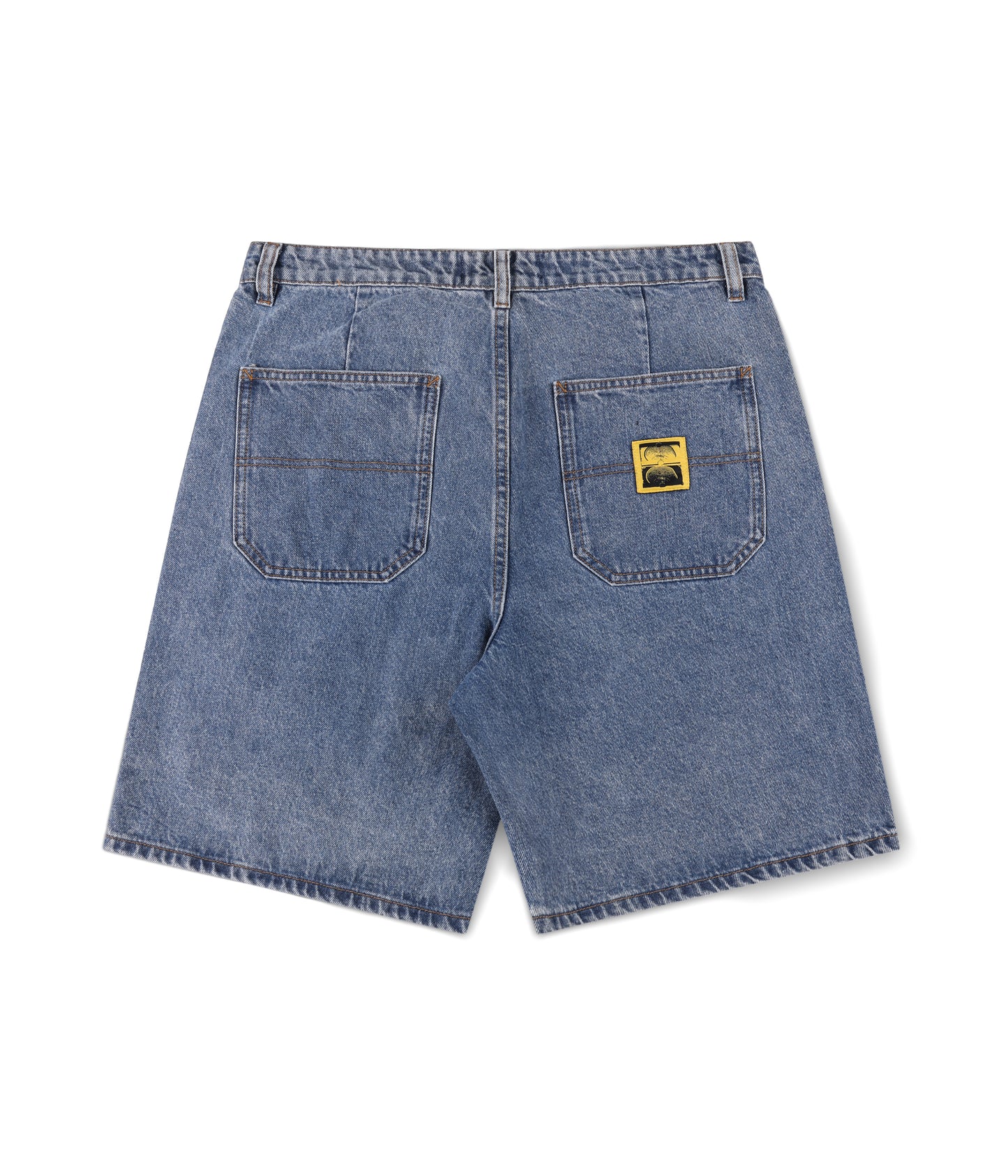 REYNOLDS 21" DENIM WALKSHORT // MID BLUE