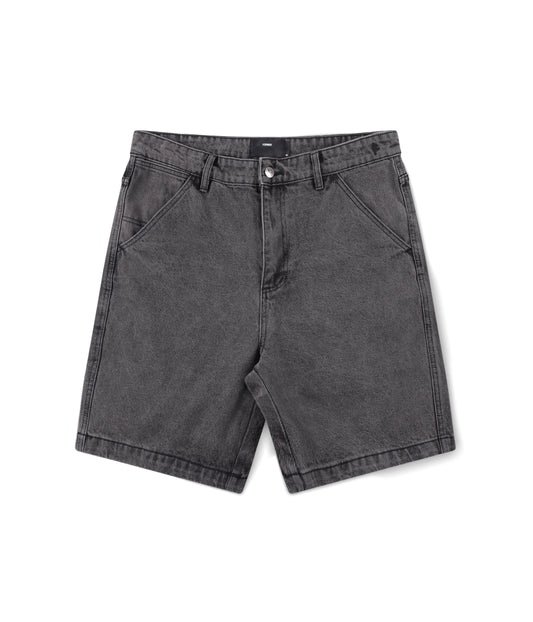 DISTEND DENIM WALKSHORT // WASHED BLACK