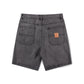 DISTEND DENIM WALKSHORT // WASHED BLACK