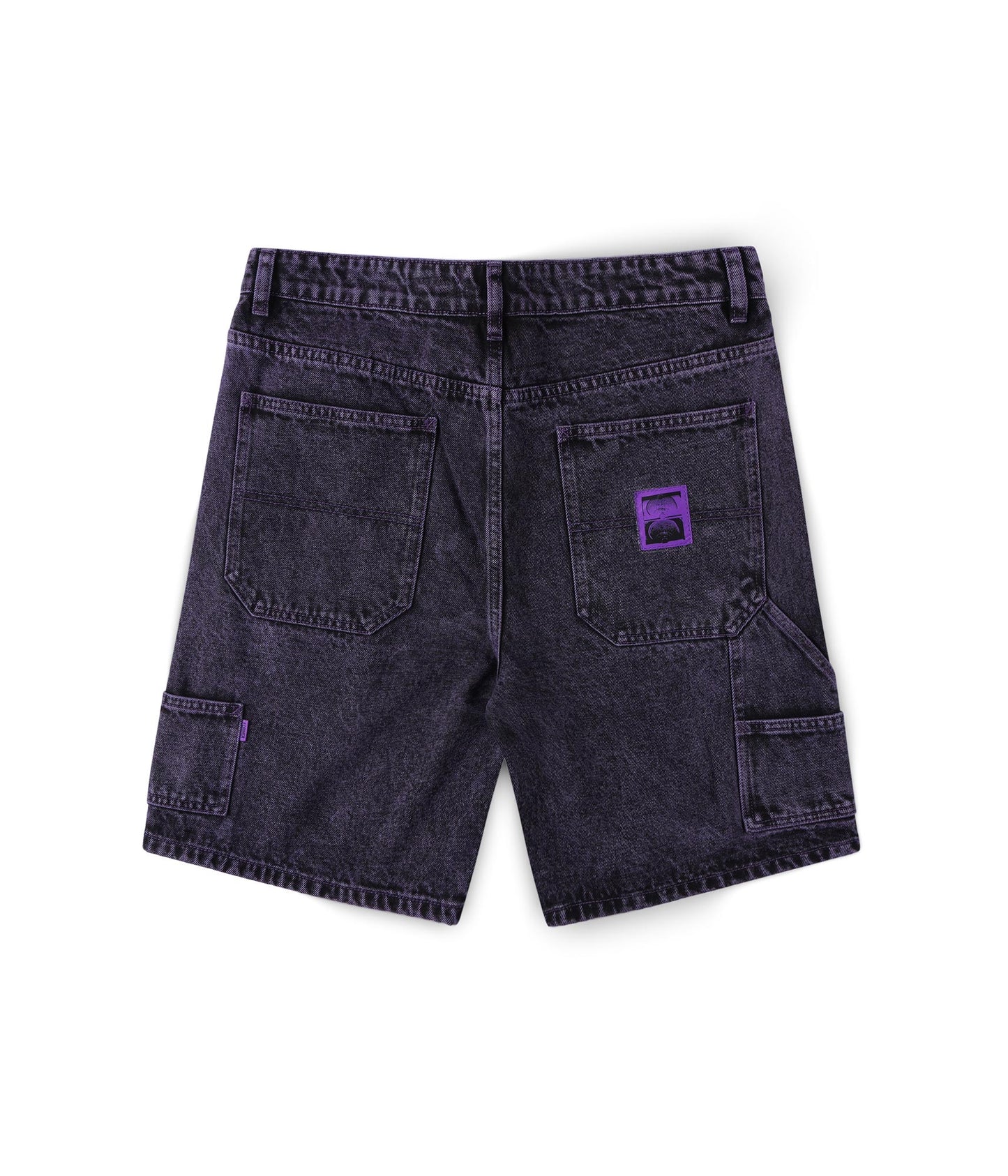FORMER Distend Denim Walkshort in Washed Purple - FORMER x RAGE Collection
