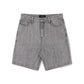 DISTEND SEAM JEAN SHORT // WASHED GREY