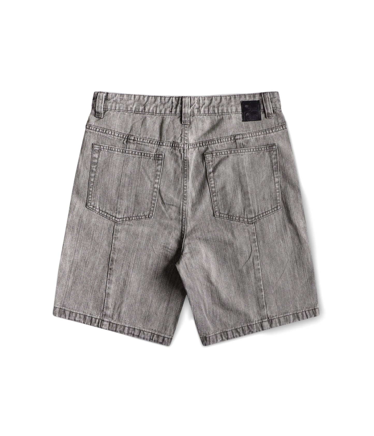 DISTEND SEAM JEAN SHORT // WASHED GREY