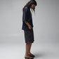 FORMER Studded Denim 21" Walkhshort in Washed Black - FORMER x RAGE Collection