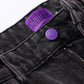 FORMER Studded Denim 21" Walkhshort in Washed Black - FORMER x RAGE Collection