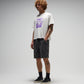 FORMER Studded Denim 21" Walkhshort in Washed Black - FORMER x RAGE Collection