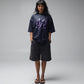 FORMER Studded Denim 21" Walkhshort in Washed Black - FORMER x RAGE Collection