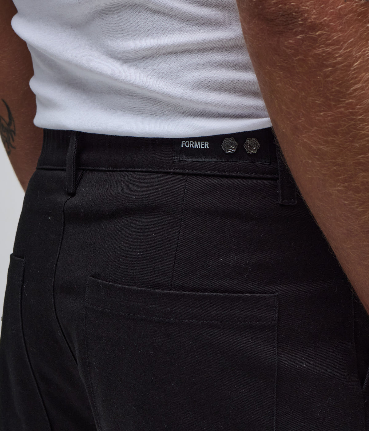 FORMER / ANDERSON TWILL WALKSHORT // BLACK